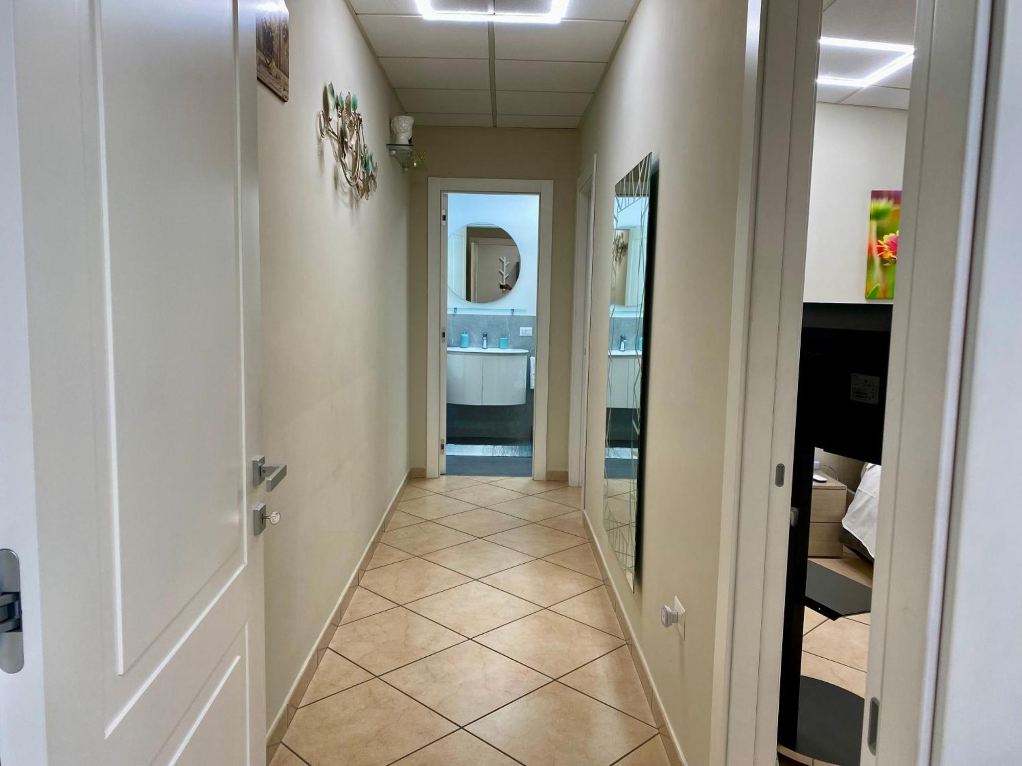 Appartamento Casa Crispino Mansarda N4 Per 3 Persone Frattaminore Buitenkant foto